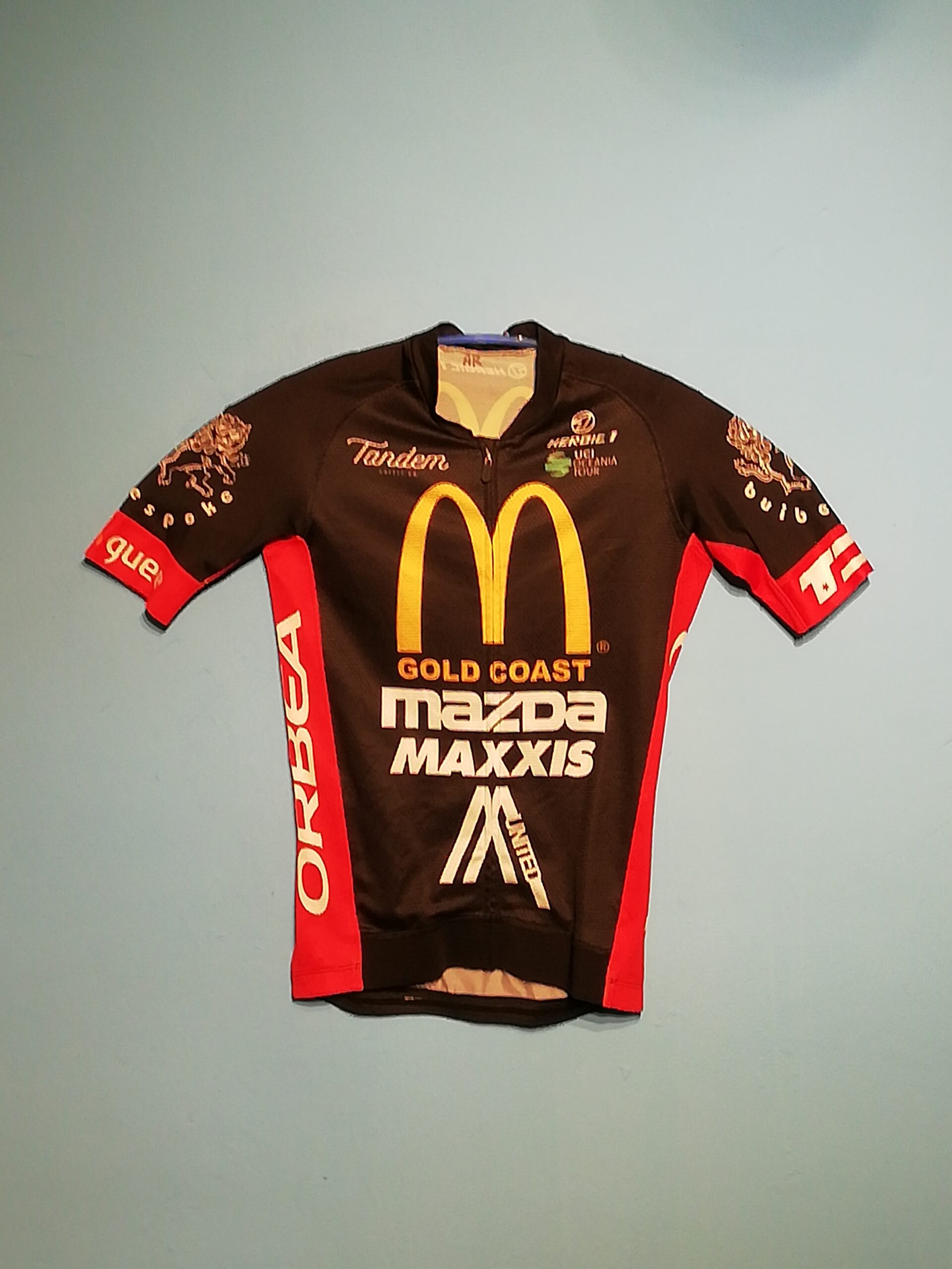 McDONALDS GOLD COAST-MAZDA-MAXIS 2018 CYCLING SHIRT - Ton Merckx