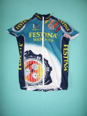 LOTUS/FESTINA (b)-ANDORRE 1994 CHEMISE DE CYCLISME CHEMISE DE CYCLISME