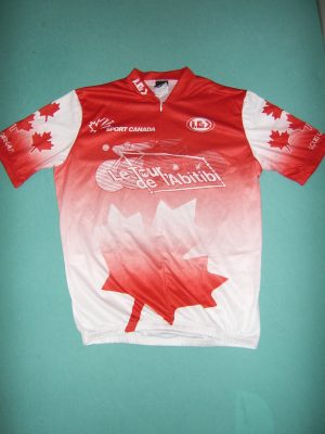LE TOUR DE L ABITIBI - CLASSIFICAÇÃO GERAL - 2001 - CAMISA DE CICLISMO