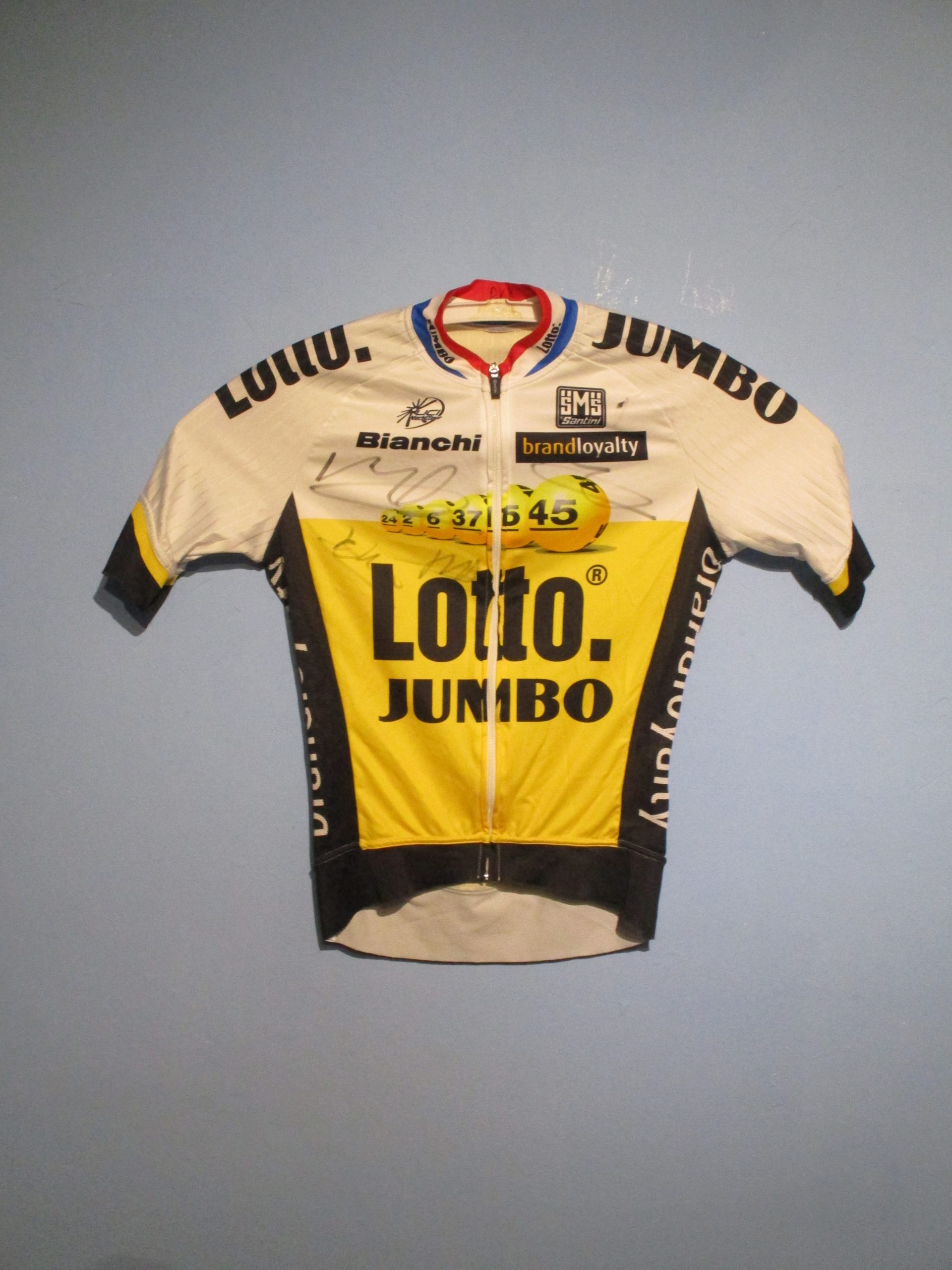 LOTTO-JUMBO 2016 - トン・メルクス サイクリングジャージ